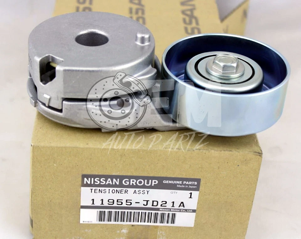 Tensor de correa Nissan Cube OEM genuino 11955-JD21A 11955JD21A Serpentine NUEVO Foto 1 de 1