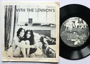 John Lennon Life With The Lennons EP Tobe Milo TMLP4Q13-14 EX/G 1977 picture sle - Imagen 1 de 9