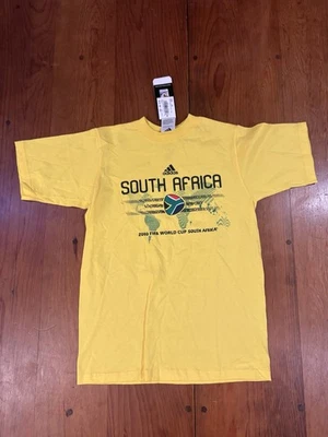 Camiseta Adidas FIFA 2010 Juvenil M (10-12) Nueva Con Etiquetas Sudáfrica Amarillo Fútbol Foto 1 de 4