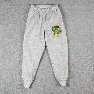 Pantalones deportivos de colección de los 80 Teenage Mutant Ninja Turtles dibujos animados TMNT para niños M promoción Foto 1 de 4
