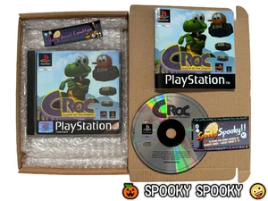 Croc Legend of the Gobbos PS1 Black Label - UK PAL VGC CIB - Tracked - Picture 1 of 11