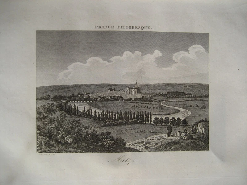 Gravure XIXè - Metz - Moselle  - 1835 - Photo 1/1