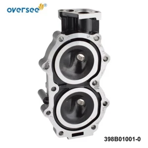 398B01001-0 Cylinder Head For Tohatsu 18HP 2 Stroke Outboard Engine - Picture 1 of 6