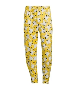Pokemon Men's Graphic Print Yellow Sleep Pants Size XL (40-42) New - Picture 1 of 6