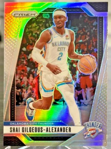 2024-25 Panini Prizm Shai Gilgeous-Alexander Silver Prizm #113 - Foto 1 di 2