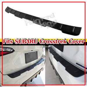 Fits SUBARU XV Crosstrek 3rd 5D SUV Rear Bumper Cover Protector Step Plate 2022+