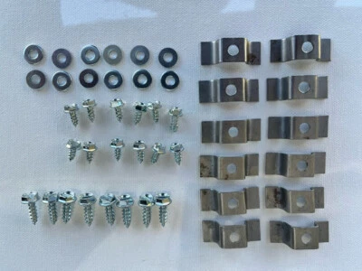 Chevrolet Chevelle EL 1966-1967 Camino Tira de tablero Guantera Fascia Kit de herrajes Foto 1 de 4