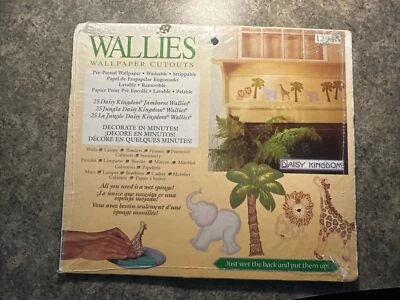 Wallies Daisy Kingdom Wallpaper Cutouts JUNGLE JAMBOREE 12946 NEW Nursery Decor - Image 1 of 4