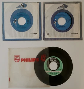 LOT 3 X 45 RPM 7''VINYL (EUROVISION) GUY MARDEL/JEAN JACQUES/ANDRE POPP - Picture 1 of 1