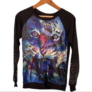 Rue21 Tiger Sweatshirt mit Strass Neu mit Etikett - Bild 1 von 5