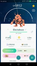 Pokemon go  Shiny Electabuzz ✨ 😍 