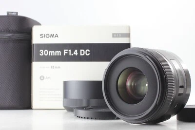 For PENTAX [TOP MINT BOXED] SIGMA 30mm f/1.4 DC HSM Art Wide Angle Lens - Image 1 of 4
