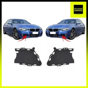 BMW 3 SERIES 2011 - 2015 M SPORT FRONT BUMPER FOG LIGHT COVER TRIM PAIR F30 NEW - Bild 1 von 5