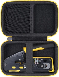 Estuche rígido de transporte para Klein Tools VDV226-110 RJ45 Pass Through USA - Picture 1 of 12