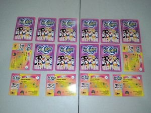 Lot Of (16) Sailor Moon Premiere Edition 2000 CCG And Dart Cards