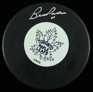 Bud Poile Toronto Maple Leafs - Hockey Puck - PSA/DNA Authentic Autograph - Picture 1 of 3