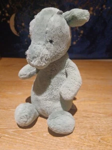 "Juguete animal de peluche verde salvia JELLYCAT London BASHFUL DRAGON - Med 12" - Imagen 1 de 8