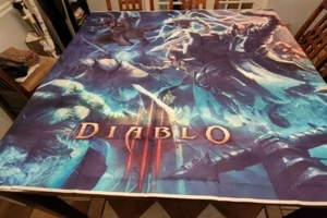 LARGE VINYL DIABLO III WALL TAPESTRY, BACK DROP - Picture 1 of 7