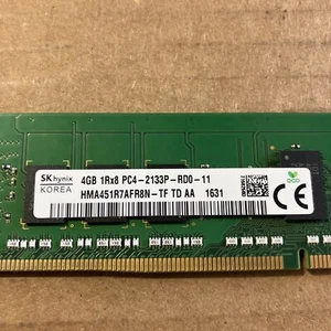 32GB SK Hynix 8 x 4GB 1Rx8 PC4-2133P-RD0-10 ECC REG DDR4 HMA451R7MFR8N-TF RAM - Picture 1 of 2