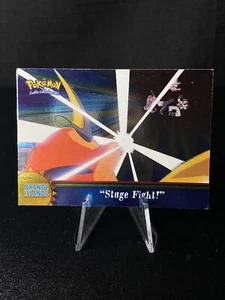 Stage Fight OR7 - Silver Foil - Pokemon Topps Series 3 - Picture 1 of 10