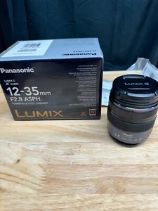 Panasonic lumix g vario lens 12-35mm f2.8 H-HS12035PP - Picture 1 of 5