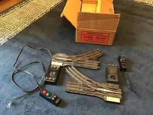 Post-war LIONEL #022 REMOTE CONTROL O-GAUGE SWITCHES, original box - Picture 1 of 5