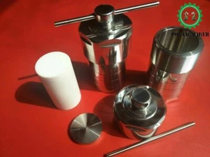 Hydrothermal Autoclave Reactor Synthesis + PTFE Chamber 100ml *1 Customizable - Picture 1 of 4
