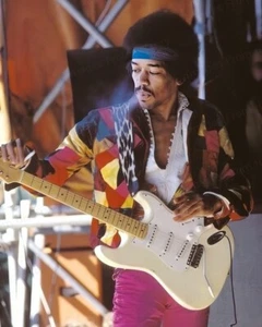 8x10 Print Jimi Hendrix Insel Fehmarn Germany 1970 #INFG - Picture 1 of 1