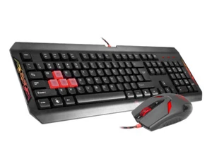 Tastatur + Maus  A4Tech Bloody Q1100, USB, US  QWERTY US  - Bild 1 von 3