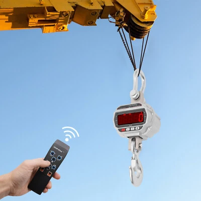 Báscula electrónica digital colgante escala grúa industrial 5000 kg/11023 lb Foto 1 de 4