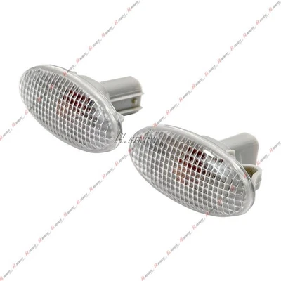 For Ford Ranger PJ 2006-2009 BT-50 06-11 2x Clear Side Marker Indicator Lamps - image 1 of 4
