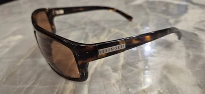 Serengeti Coppa 7251 Brown Demi Tortoise Driver  Sunglasses  Italy  — 第 1/4 张图片