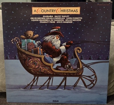 A Country Christmas/Stereo CPLI-4396 Various Artist LP 1982 RCA Holiday Classic  - Image 1 of 2