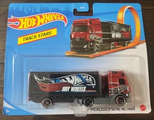 Hot Wheels Track Stars Mercedes-Benz Actros GRV12 NEW FREE SHIPPING - Picture 1 of 2