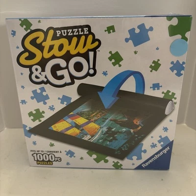 Brand New Sealed- Stow and Go Puzzle 1000pc, Fold Out Mat - Image 1 of 4