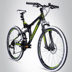 26 Zoll Mountainbike Bergsteiger Phoenix 21x Shimano Scheibenbremsen MTB B-WARE - Bild 1 von 13
