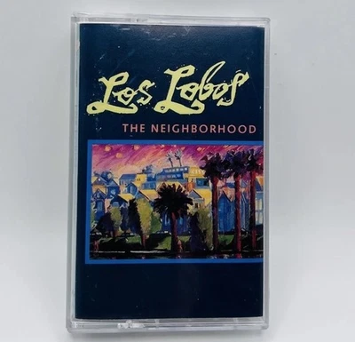 Los Lobos - The Neighborhood Cassette Rock/Tex-Mex/Chicano David Hidalgo Tested - Image 1 of 4