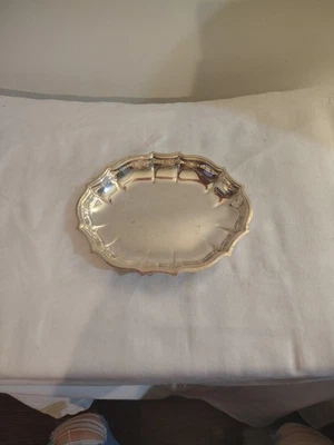 Vintage Chippendale International Silver Co.# 6342 Serving Tray Dish Plate - Image 1 of 2