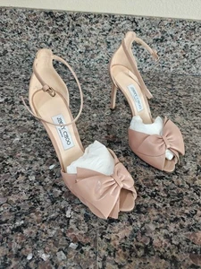 Jimmy Choo Damenschuhe 38,5 US Größe 8,5 fast neuwertig & nur einmal getragen! Ballett Rosa - Bild 1 von 15
