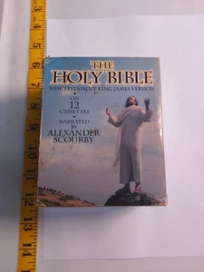 Vintage The Holy Bible complete cassette tape set(12) used - Picture 1 of 4