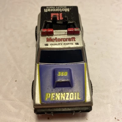 老式火柴盒可连接福特 350 皮卡车 Pennzoil Motorcraft #15 — 第 1/4 张图片