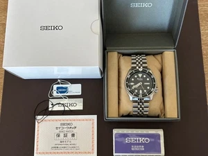 Reloj automático de buceo SEIKO SKX007K 7S26 0020 esfera negra caja de acero inoxidable - Imagen 1 de 12