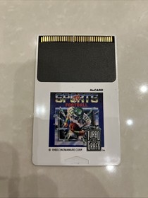 TV Sports Football - TurboGrafx-16 Hu Card Only!!  Tested! TG 16