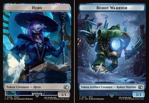 1x MTG - Hero \\ Robot Warrior Token #06/12 - Final Fantasy - Picture 1 of 1