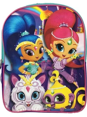 Mochila Nickelodeon Shimmer and Shine Sparkling 15", bolsa escolar Foto 1 de 3