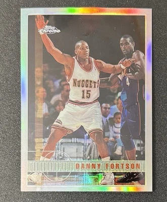 Danny Fortson 1997-98 Topps cromo novato refractor #210 - Denver Nuggets Foto 1 de 2