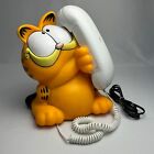 Figurine de nouveauté téléphone vintage des années 90 rétro TYCO Garfield Cat Talking Touch Tone