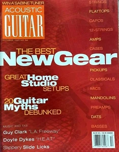 Acoustic Guitar Magazine October 1997 Best New Gear Doyle Dykes Slide Licks NEW! - Picture 1 of 1