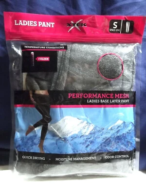 XTek Ladies S6603727 Base Layer Pant Performance Mesh Quick Drying Odor Control  - Image 1 of 2