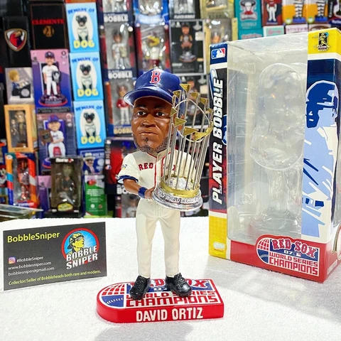 DAVID ORTIZ Boston Red Sox 2007 World Series Champions "Big Papi" MLB Bobblehead Cover